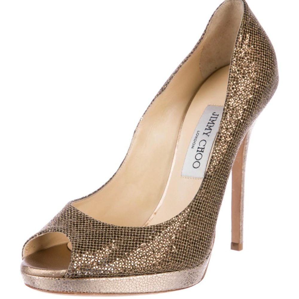 Jimmy Choo leather pumps